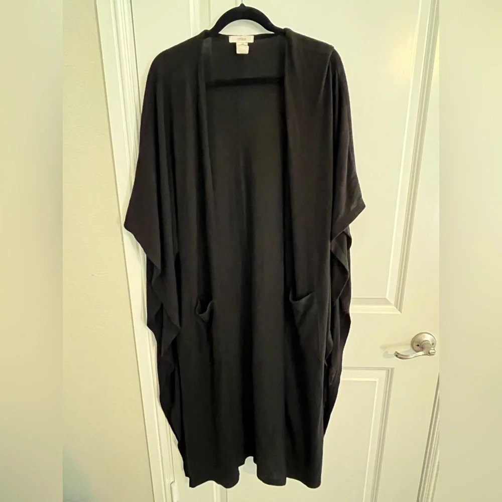 Black long jacket - Picture 4 of 4